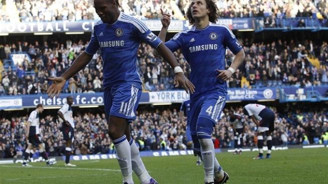 Chelsea se po výhře nad Boltonem vrátila na čtvrté místo
