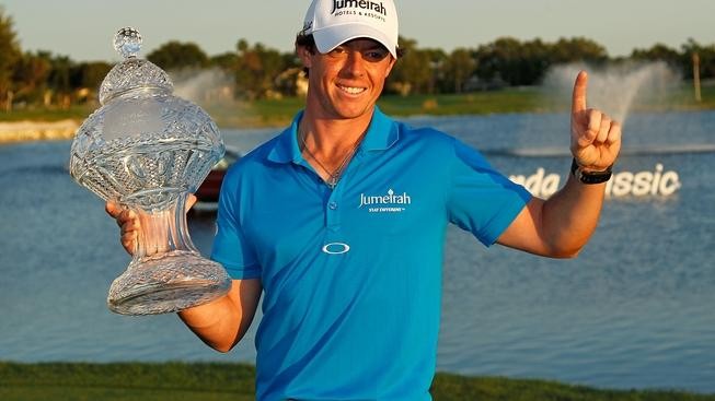 Golfista McIlroy vyhrál v Palm Beach a je světovou jedničkou