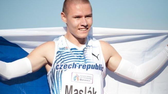 Maslák posunul český rekord na 400 metrů
