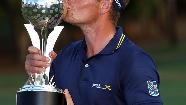 Golfista Donald vyhrál v Palm Harbor a je opět jedničkou