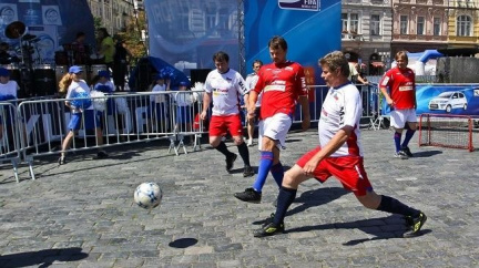 Fan park v centru Prahy nabídne část z atmosféry Eura