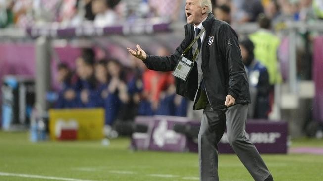 Trenér Trapatonni se nedobrovolně stal součástí zápasu s Chorvatskem