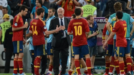 Del Bosque nikterak nelituje, že nevyřadili Itálii ve skupině