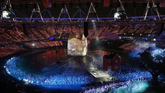 Britská královna Alžběta II. zahájila olympijské hry v Londýně