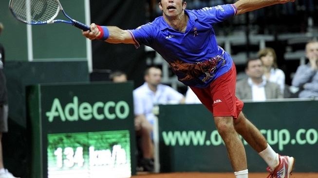 Štěpánek prohrál s Davyděnkem, Cetkovská skrečovala a na olympiádě končí