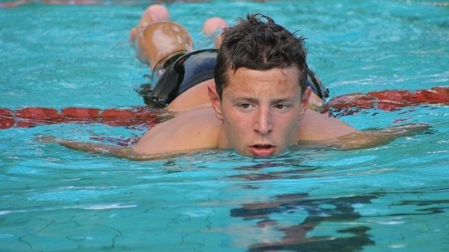 Benjamínek Micka (17) skončil v olympijském bazénu čtyřiadvacátý