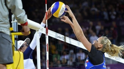Beachvolejbalistky medaili nepřivezou. Kolocová se Slukovou prohrály 0:2