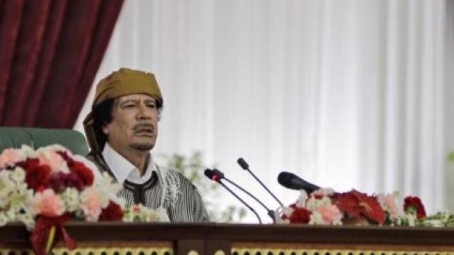 "Nevzdávejte se kolonizátorům!" vyzval Kaddáfí v televizi libyjský lid 