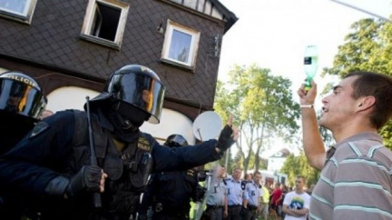 Varnsdorf se bojí násilností, čeká ho další protiromský pochod