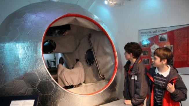 Gagarinův modul bude na Petříně k vidění až do konce září