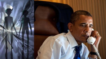 Obama vzkazuje vědcům: Když zkontaktujete Marťany, zavolejte mi!
