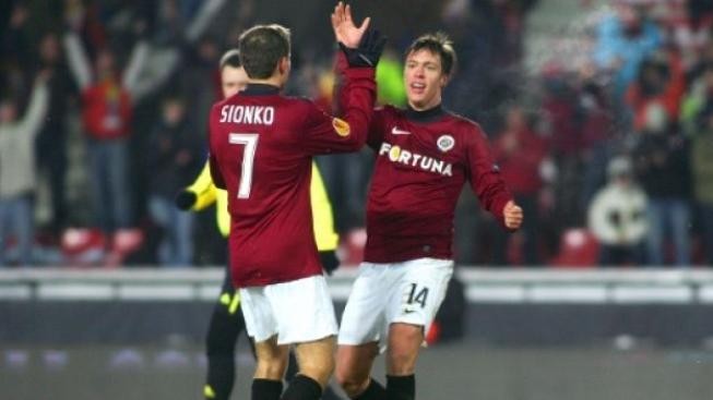 Shrnutí EL: Sparta rozstřílela Sarajevo, Boleslav s Jabloncem jasně prohrály