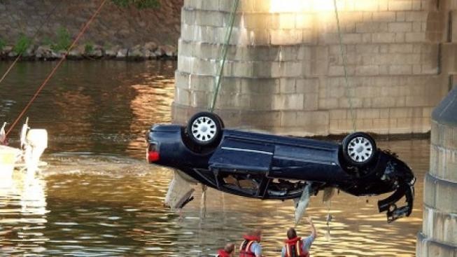 Tragická smrt: Policista, který spadl s limuzínou do Vltavy, zemřel