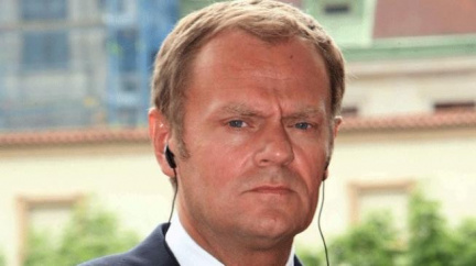 Polský premiér Tusk přijel do Prahy k vládním konzultacím 