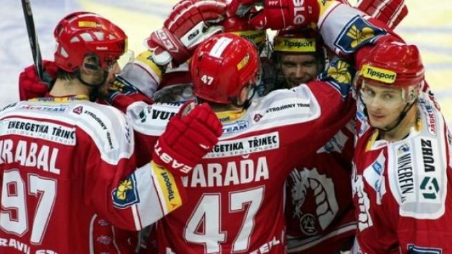 Hokejisté Třince poprvé v sezoně vyhráli, přehráli Zlín 3:0