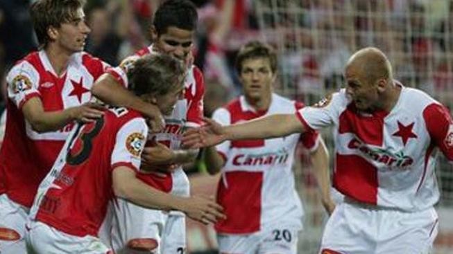 Vlček zachránil Slavii od prohry s Brnem a pádu na místa sestupu 