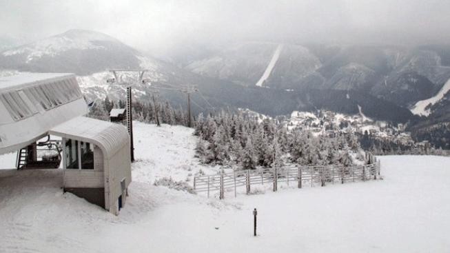 Víkend na sněhu (technickém).