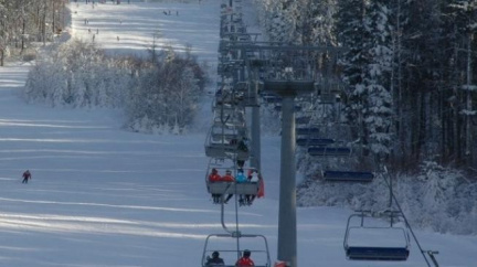 Hochficht, jediná šumavská houpačka