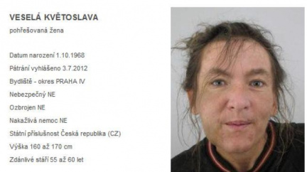 Pátrání: Květoslava (43) se nevrátila do léčebny. Trpí těžkou schizofrenií