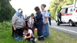 Na Ukrajině se převrátil autobus s ruskými poutníky, 14 mrtvých