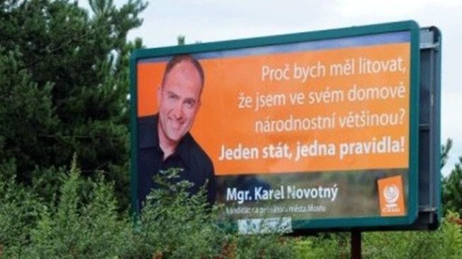 Mostecká ČSSD upraví slogan na billboardu, zkrátí ho
