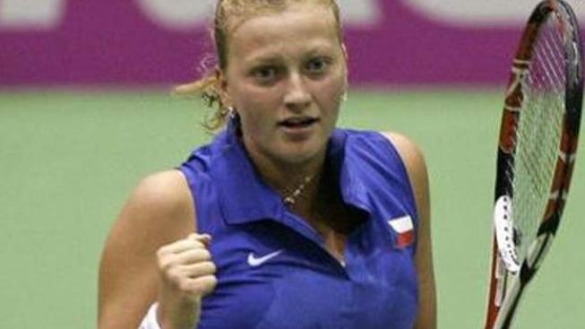 Kvitová v českém souboji přehrála Hradeckou a na US Open jde dál