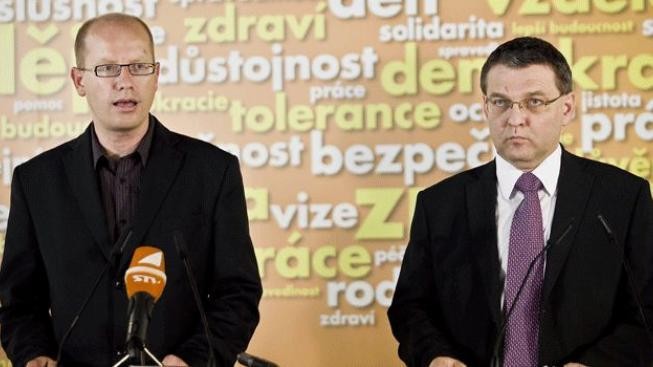 Sobotka: Je smutné, že vládou zmítají spory o rozpočet