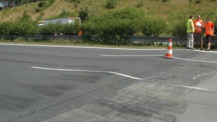 Vedrem poškozená D5 bude uzavřená až do konce srpna