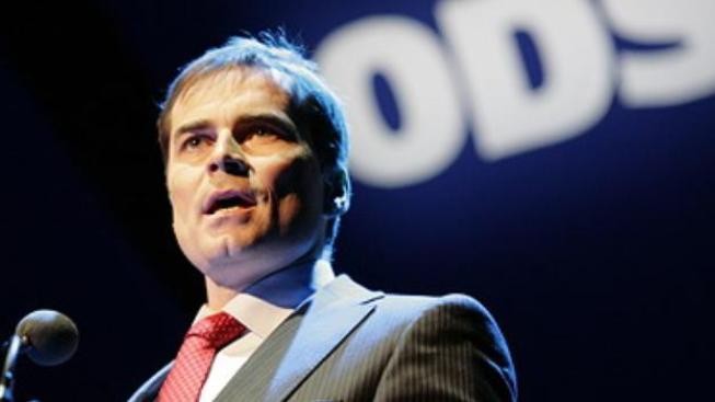 Jako Milouš Jakeš, smáli se delegáti Vodrážkovi