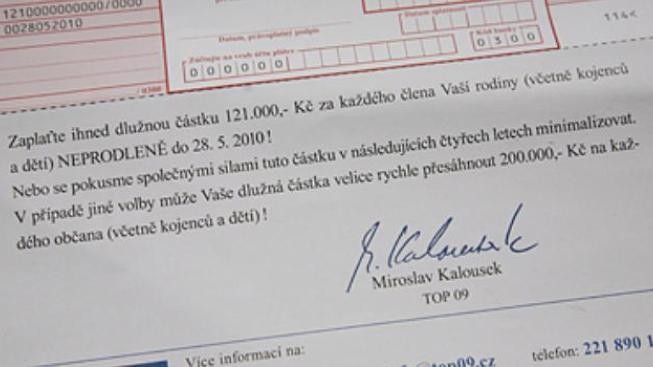 SANEP: Většina Čechů Kalouskovu složenku odsuzuje