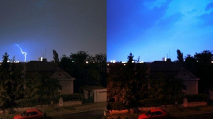 Česko v noci zasáhly bouře, působily škody a komplikovaly dopravu