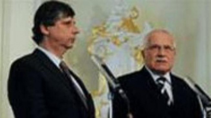 Zákony prohlubující schodek nepodepíšu, slíbil Klaus