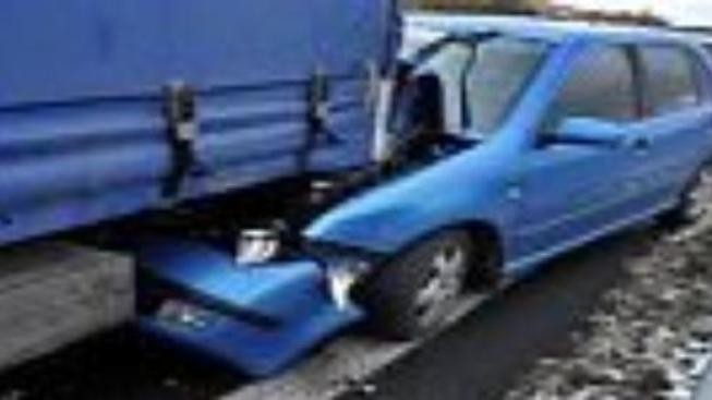 Kvůli nehodě se zastavila dálnice D1