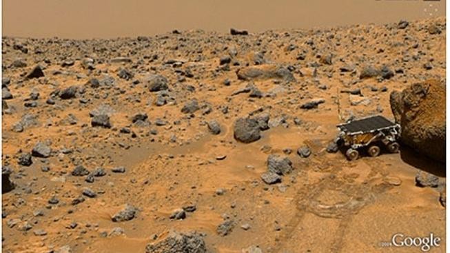 „Mars tenkrát a teď“ v přímém přenosu v Google Earth