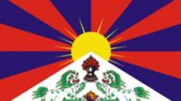 Zelení vyvěšovali tibetské vlajky