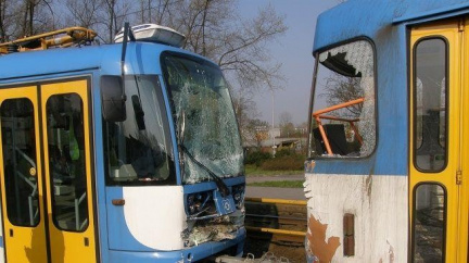V Brně došlo ke srážce dvou tramvají. Čtyři zranění včetně řidičky