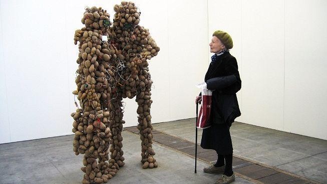 Kinterův exponát v galerii. #profimedia