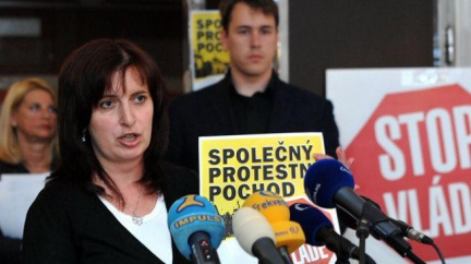 Začíná blokáda ministerstev školství a kultury