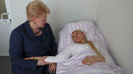 Tymošenková po ukončení hladovky přibírá na váze