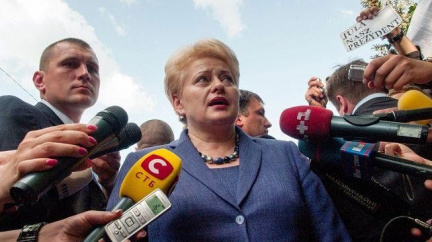 Litevská prezidentka navštívila Tymošenkovou v nemocnici