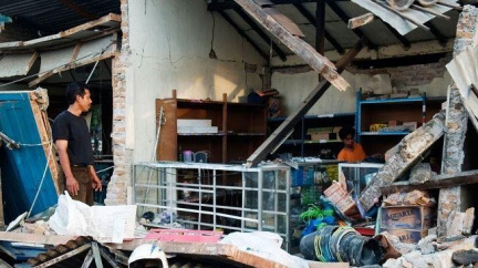 Ničivé zemětřesení v Indonésii mělo sílu 8,7 stupňů