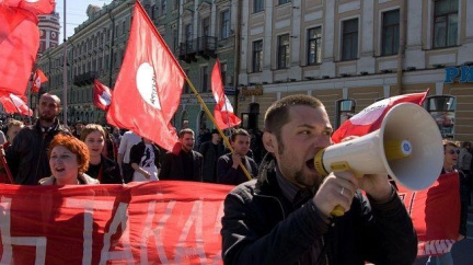 Ruský boj proti homosexuálům. Zatýkalo se na demonstraci