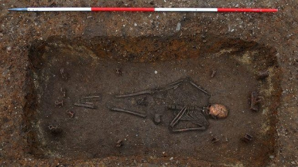 Unikátní nález hrobu ze 7. století!