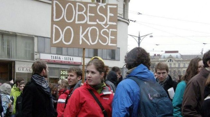 Iniciativa za svobodné VŠ odmítá placení zápisného