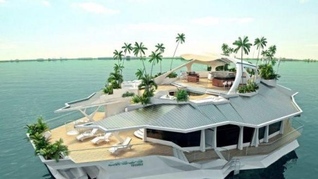 Plovoucí ostrovy - novinka jen pro bohaté