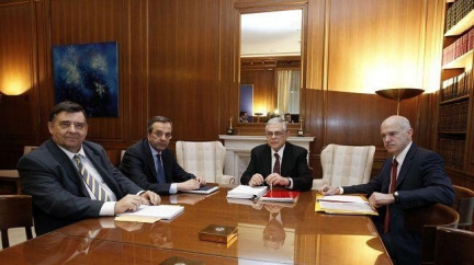 Lídři řeckých politických stran se dohodli na úsporách 