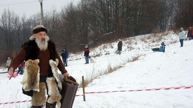 V Zábřehu si při běhu s kufrem připomněli slavného Eskymo Welzla 