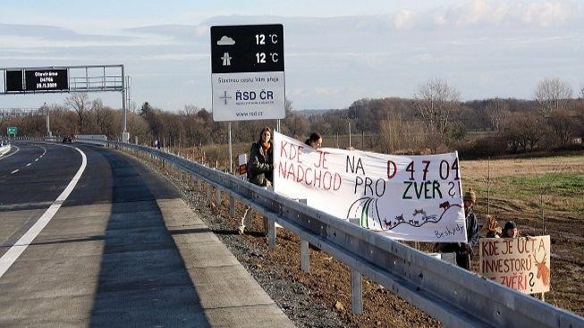 Kvůli D47 čelí trestnímu oznámení exšéfové ŘSD i stavebních firem 