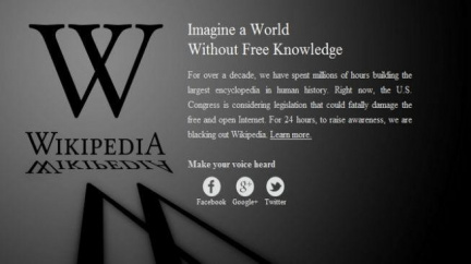 Anglická verze online encyklopedie Wikipedie obnovila provoz