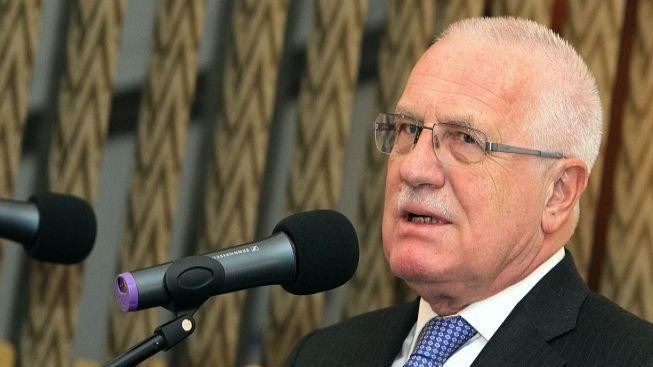 Klaus podepsal státní rozpočet na příští rok